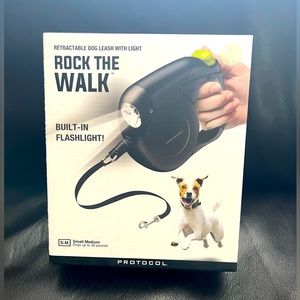 Flexi lead with built in flashlight!